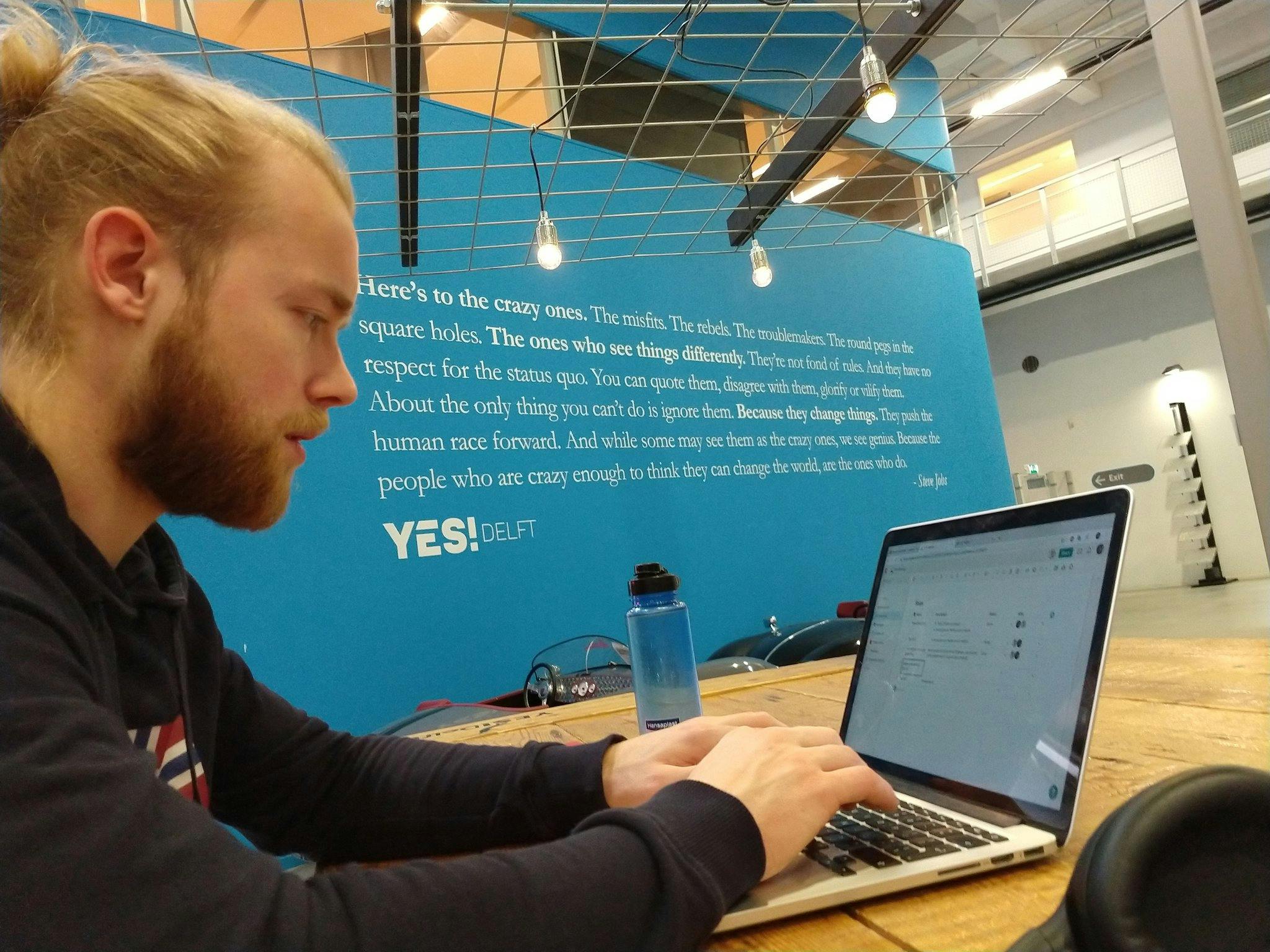 Working at YES!Delft